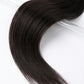 Natural Dark Brown Slim Tape