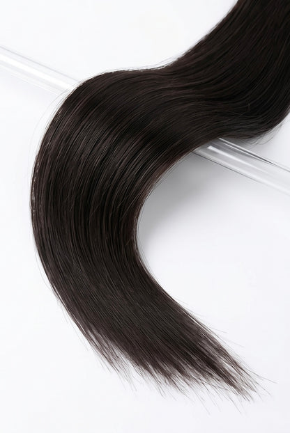 Natural Dark Brown Slim Tape