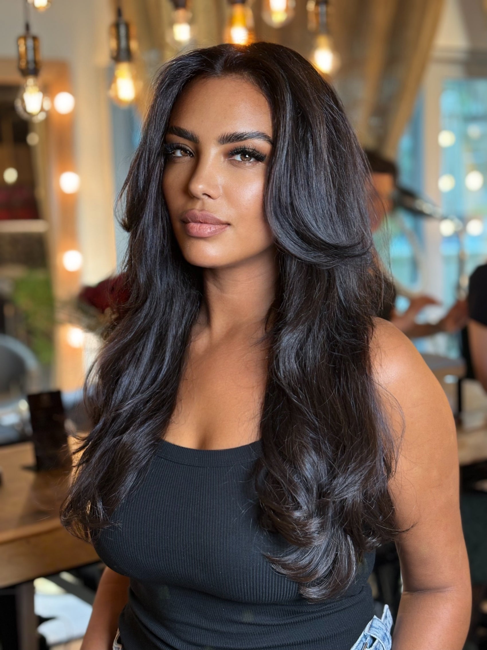 butterfly hair cut hairdresser in dubai