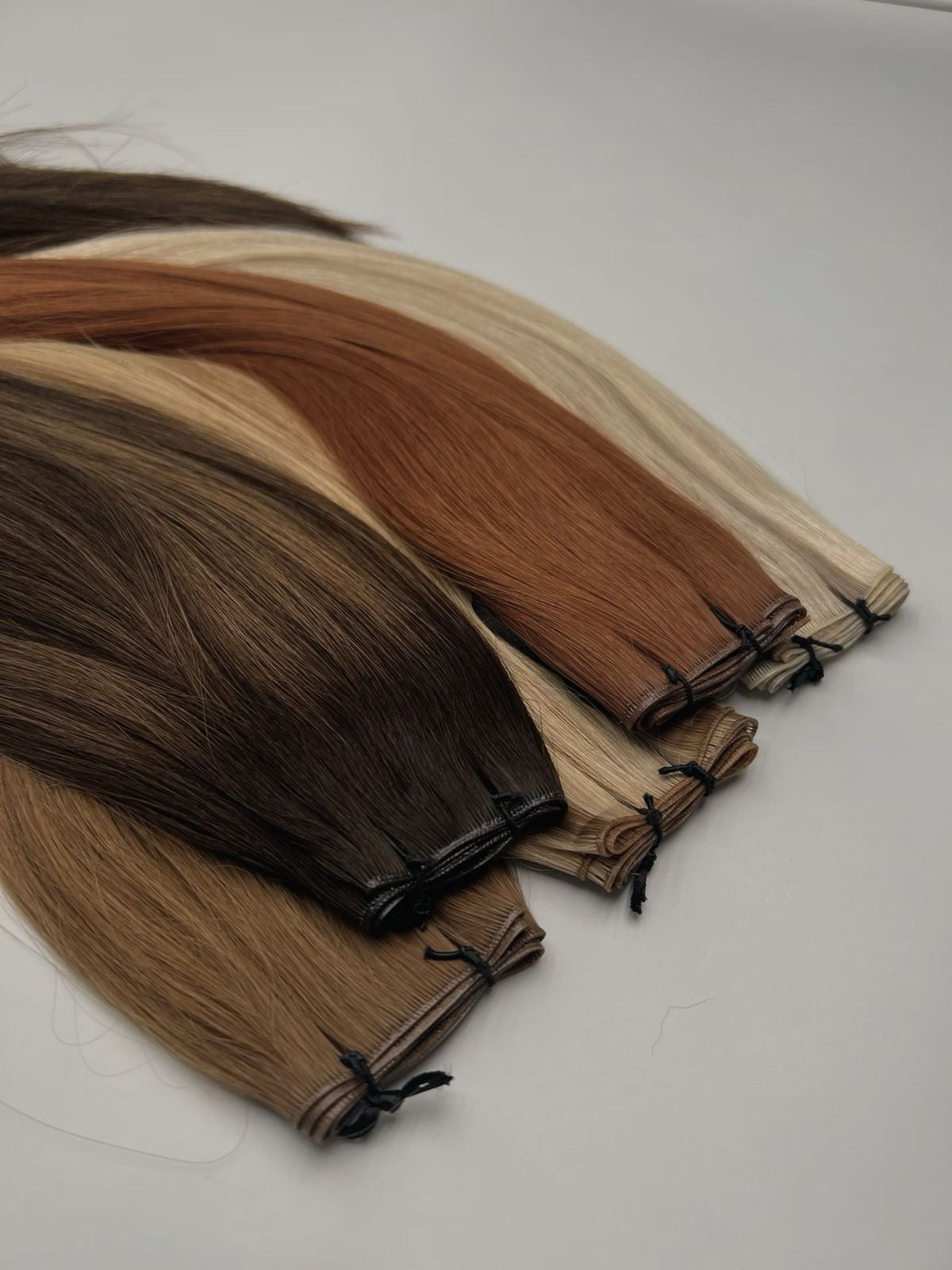 Handmade Customized Wefts and Clip-in