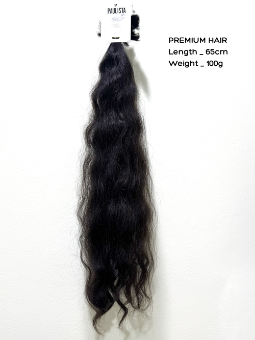 Black Curly Hair Extension 85 cm