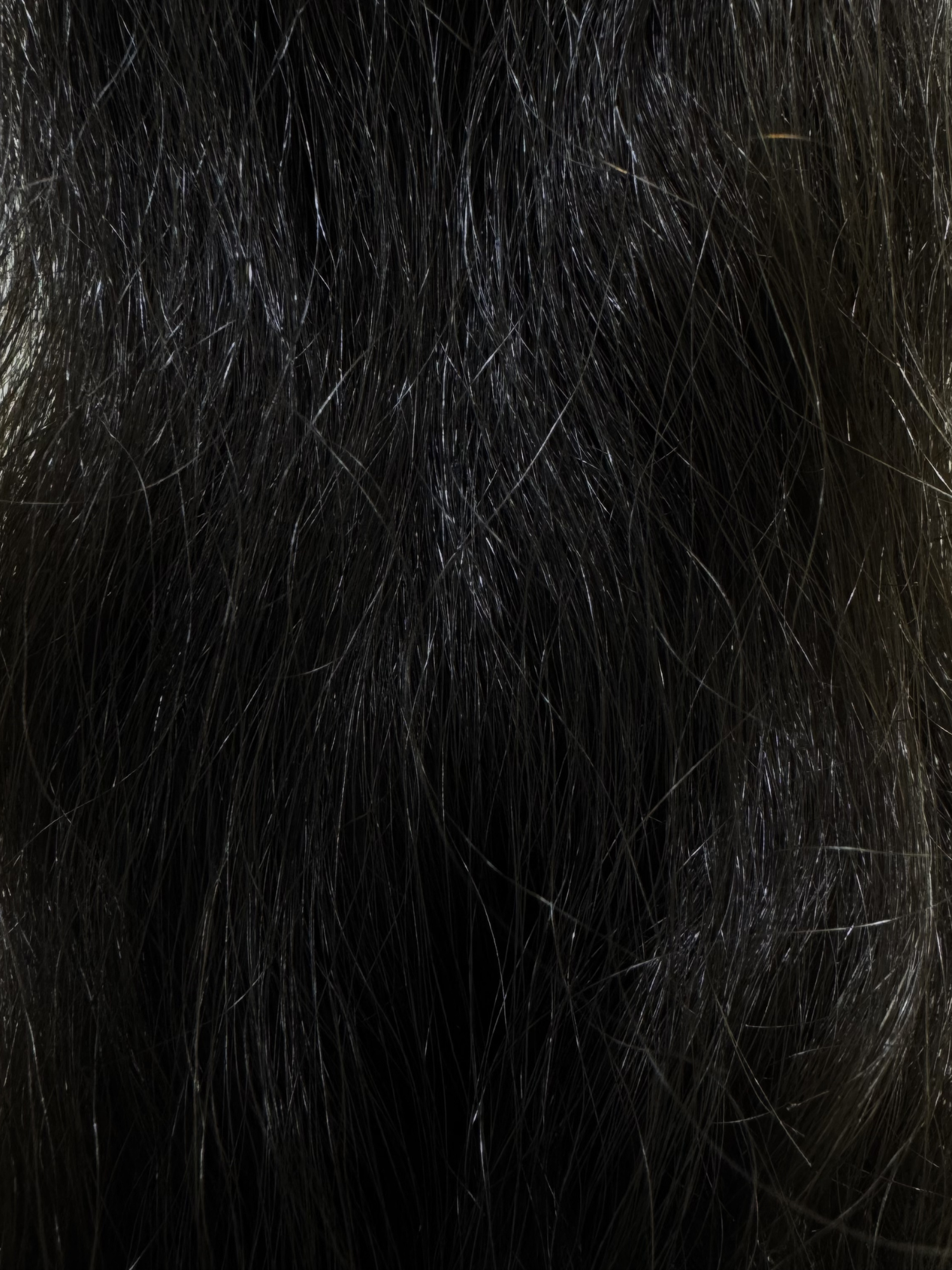 Black Curly Hair Extension 85 cm